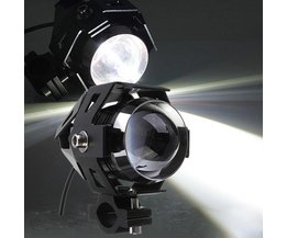 Motorrad-Scheinwerfer Mit LED-Licht