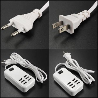 USB-Ladegerät Mit 6 Ports