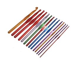 14 Aluminium Häkelnadeln 14 Aluminium Häkelnadeln