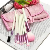 Make-Up Pinsel-Set Mit Nylonborsten