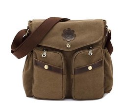 Canvas Messenger Bag