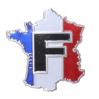 3D Car Logo Frankreich