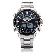 Navi Force-Herrenuhr Dual Display