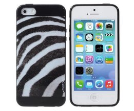 Soft Case Für IPhone 5 & 5S Mit Zebra-Print