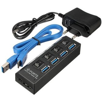 USB 3.0-Hub Mit Vier Ports