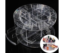 Make-Up-Organizer Acryl Rotary