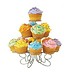 Aufwändige Cupcake Muffin Standard-13-Way