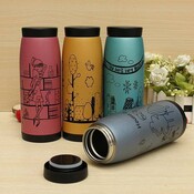 Thermo Bottle 500 Ml Edelstahl-Karikatur