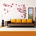 Entfernbare Wand-Aufkleber Red Plum Blossom
