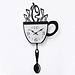 Dekorative 3D Uhr Kaffeetasse