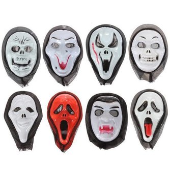 8 Styles Halloween Masken