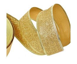 Weihnachtsband-Gold-