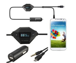 FM-Transmitter Und Micro-USB-Ladegerät Für Smartphone