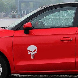 Auto-Aufkleber Schädel