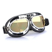 Klassische Motorrad-Schutzbrille
