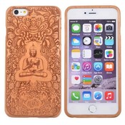 Ausgestattet Mit Holz Buddha-Bild Für IPhone 6 Plus