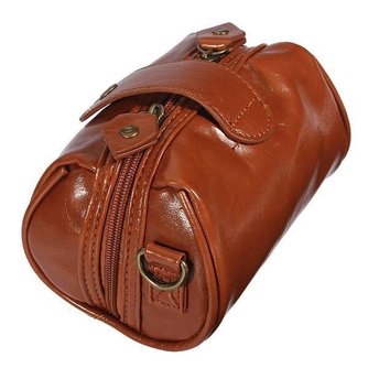 Kleine Schultertasche Weinlese-PU-Leder