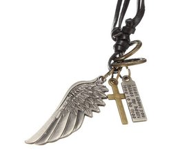 Key Mit Kreuz Und Engel Flügel