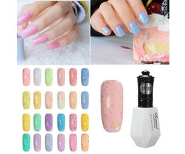 Topcoat Nagellack Käse Struktur