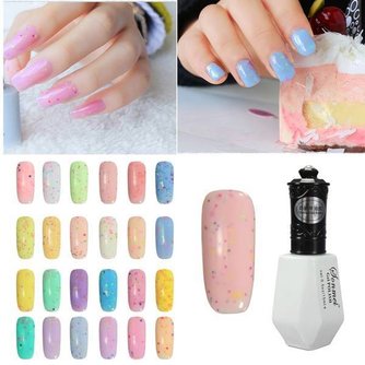 Topcoat Nagellack Käse Struktur