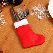 Weihnachten Tischdekoration Besteck Dekoration 10Pcs