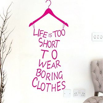 Entfernbare Wand Aufkleber Für Kleidung Zimmer