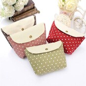 Nette Make Up-Beutel Mit Den Tupfen