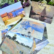 30 Monet Postkarten