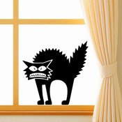 Fensteraufkleber Cat