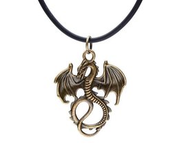 Dragons-Kette Mit Lederband