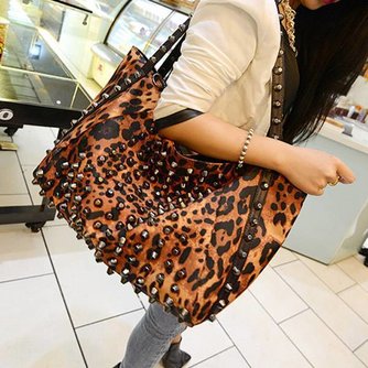 Leopard-Druck-Tasche Für Frauen