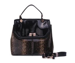 Handtasche Weinlese-Leopard-Druck