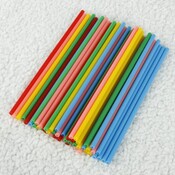 Lollipop-Sticks In Verschiedenen Farben (50 Stück)
