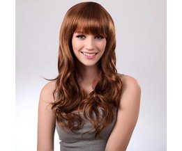 Damen-Perücke Curly Punkte