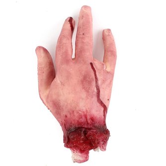 Fake-Hand Mit Blut