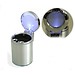 Auto-Aschenbecher Mit LED-Licht-Silber