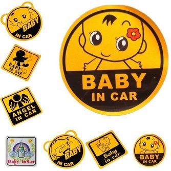 Auto-Aufkleber-Baby