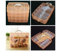 Transparent-Aufbewahrungsbehälter Mit 30 Compartments