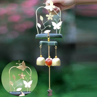 Wind Chimes Mit Schmetterlingen Und Blasen 3