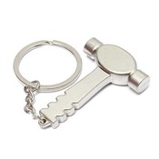 Silver Key Mit Hammer