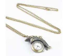 Pocket Watch Dolphin