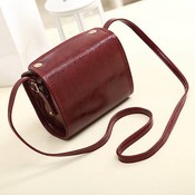 Retro-Leder-Handtasche