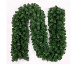 Green Christmas Garlands 2,7 Meter