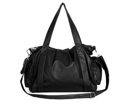 Große Schultertasche Schwarz