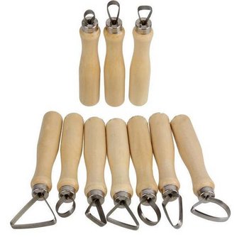 Lehm-Werkzeug-Satz 10 Stück