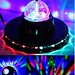 Disco-Kugel Mit LED-Leuchten Und Rotary