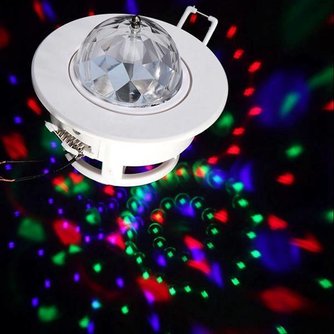 3W LED-Rundum Disco Lights