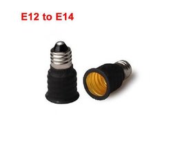 Adapter E12 Bis E14 LED Sockel