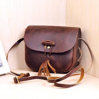 Retro Brown Schulter