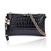 Handtasche Mit Kette Crocodile Print